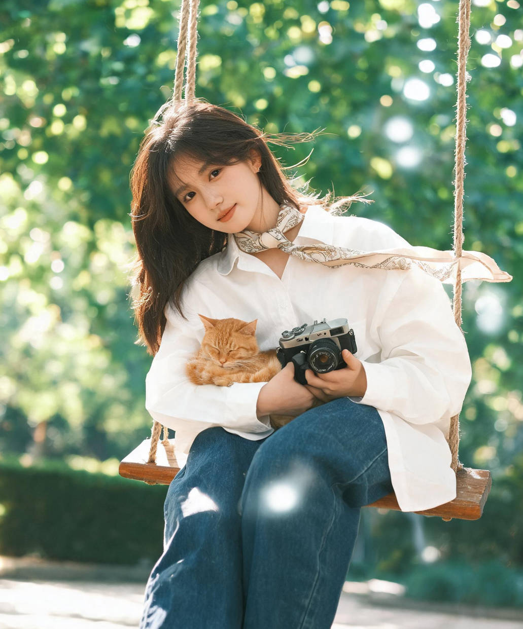写实少女写真