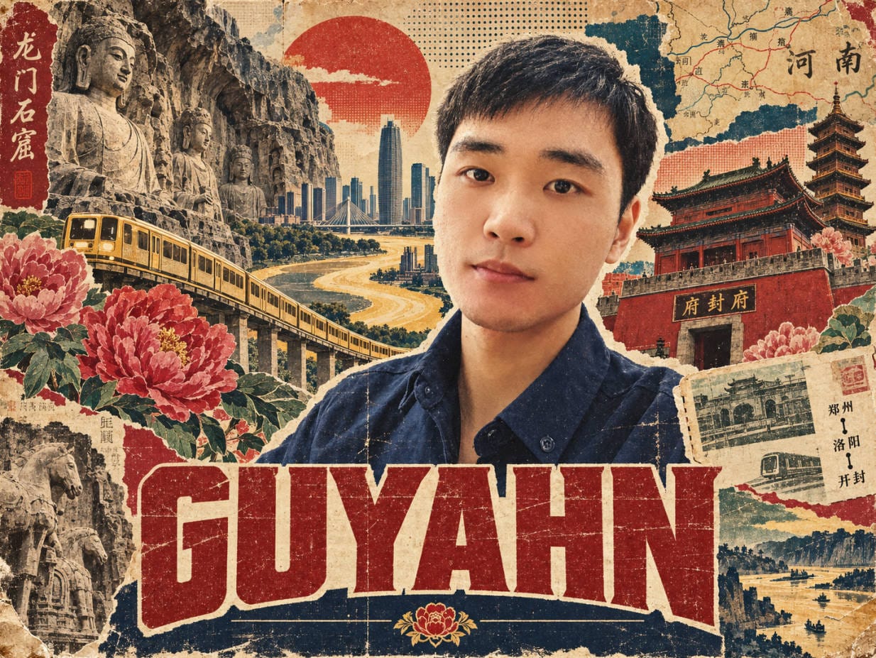 GUYAHN顾亚恒创意海报